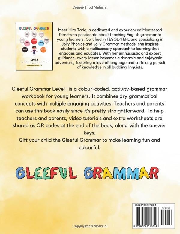 Gleeful Grammar: Level 1