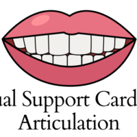 Visual Support Cards for Articulation