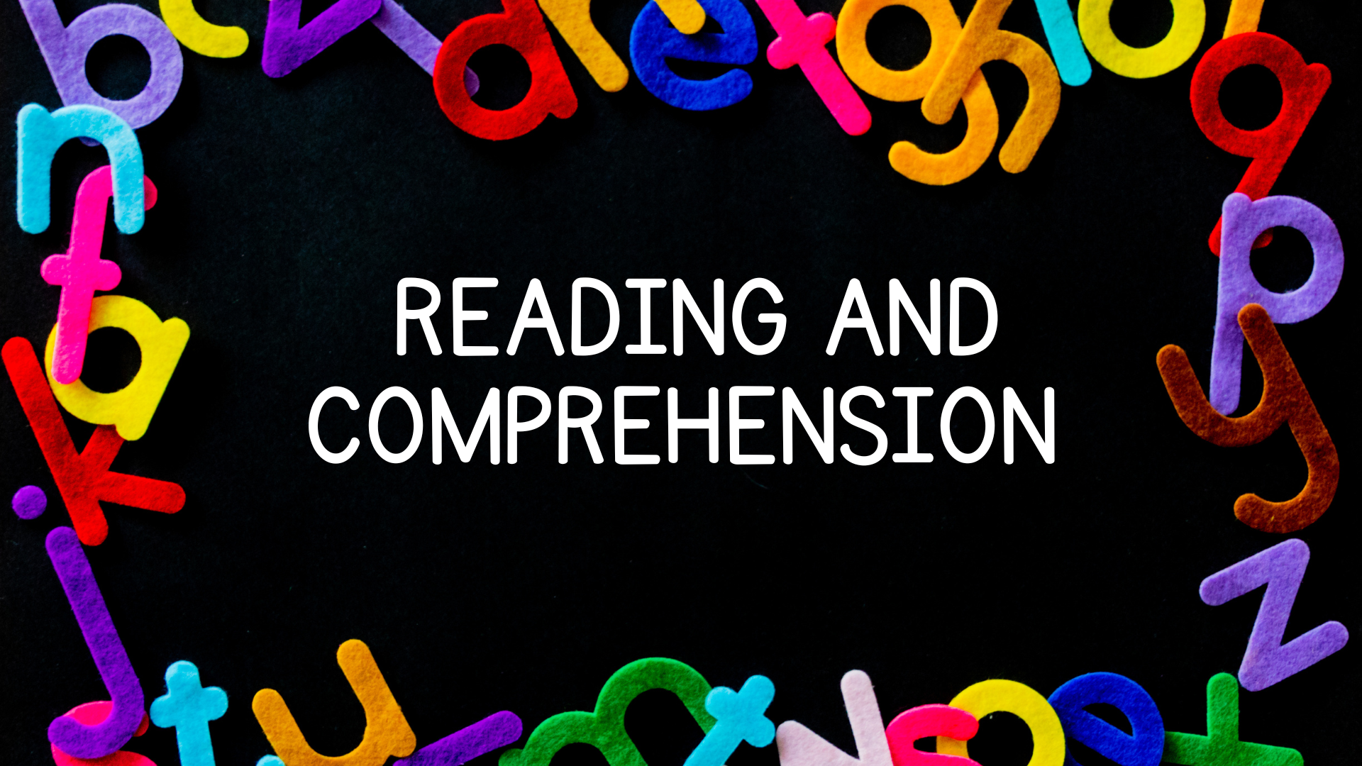 (Reading and Comprehension) Reading Fluency